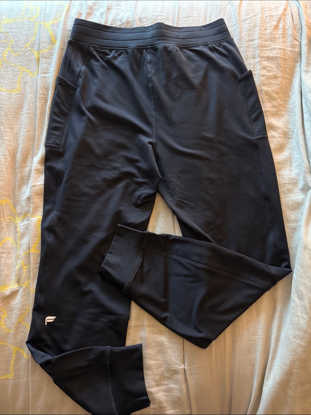 Fabletic Black Athletic Jogger Pants